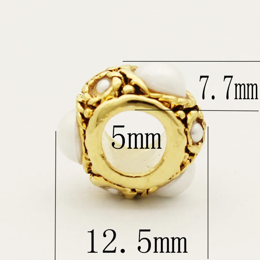 Горка Шарм Бесплатная доставка продукт Позолоченные Бусины Подходят Пандора