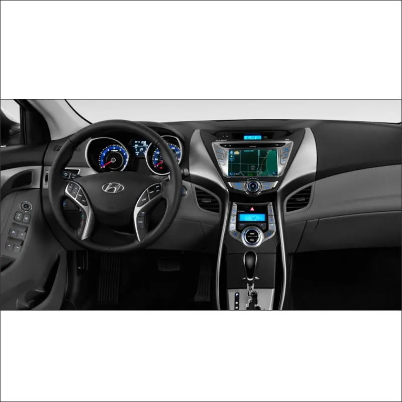 Автомобильная камера заднего вида для Hyundai Elantra AD / Avante 2015 2016 2017 RCA и совместимый