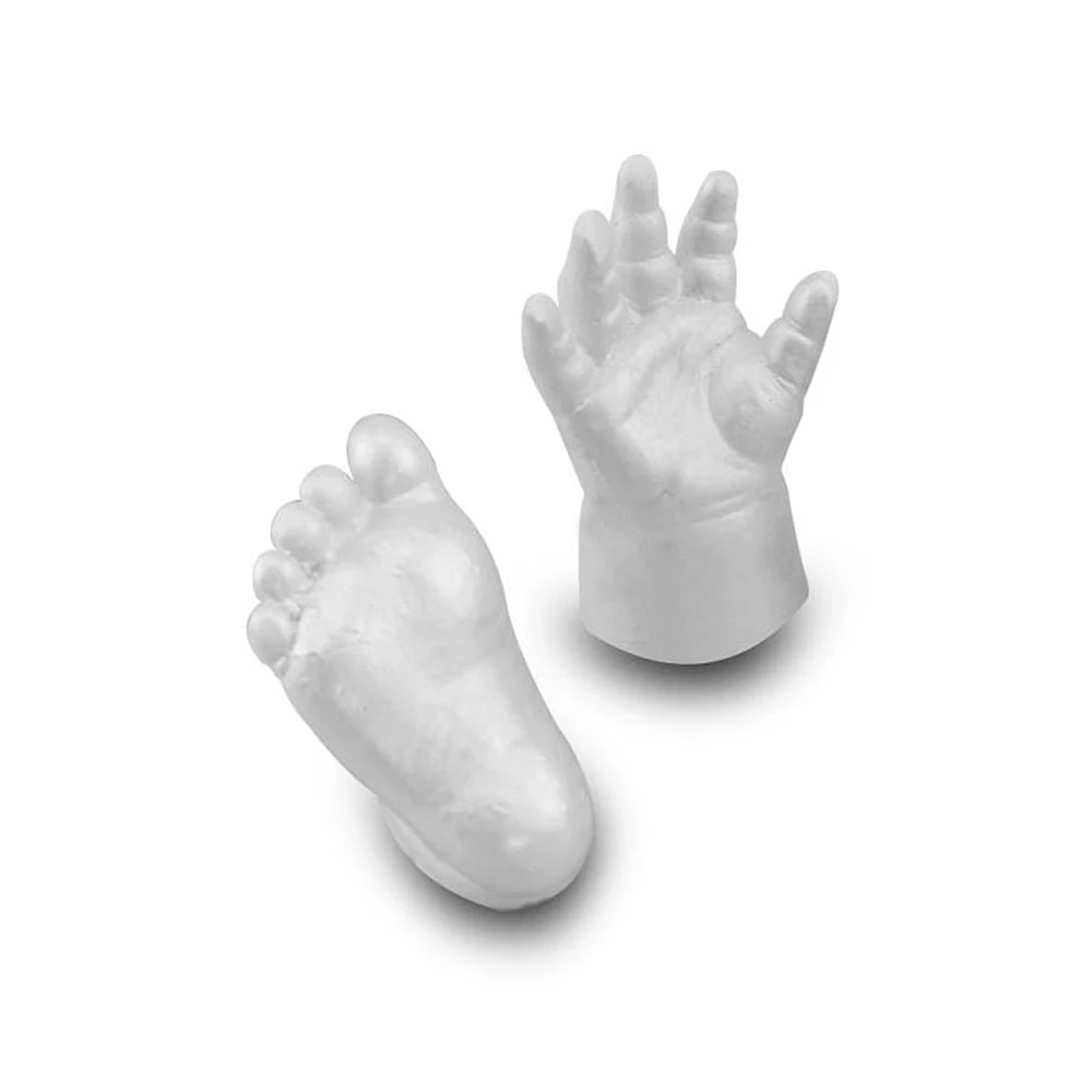 Детские 3D руки и ноги печати плесень порошок штукатурка литье комплект отпечаток