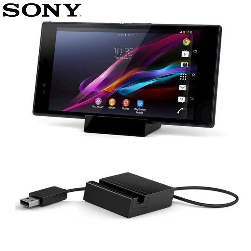 Оригинальная настольная зарядка Sony DK30 для SONY XL39h C6802 Togari Xperia Z Ultra ZU L4 док станция