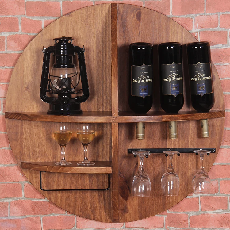 Сделать старую стену винный скандинавский Ретро рамка деревянная фотобокал для