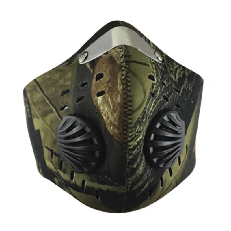 

Outdoor Cycling Face Mask Half Face Mask Anti-Dust Outdoor Sports Mask Carbon Protective Filter Air Pollutant for Bicycle Riding