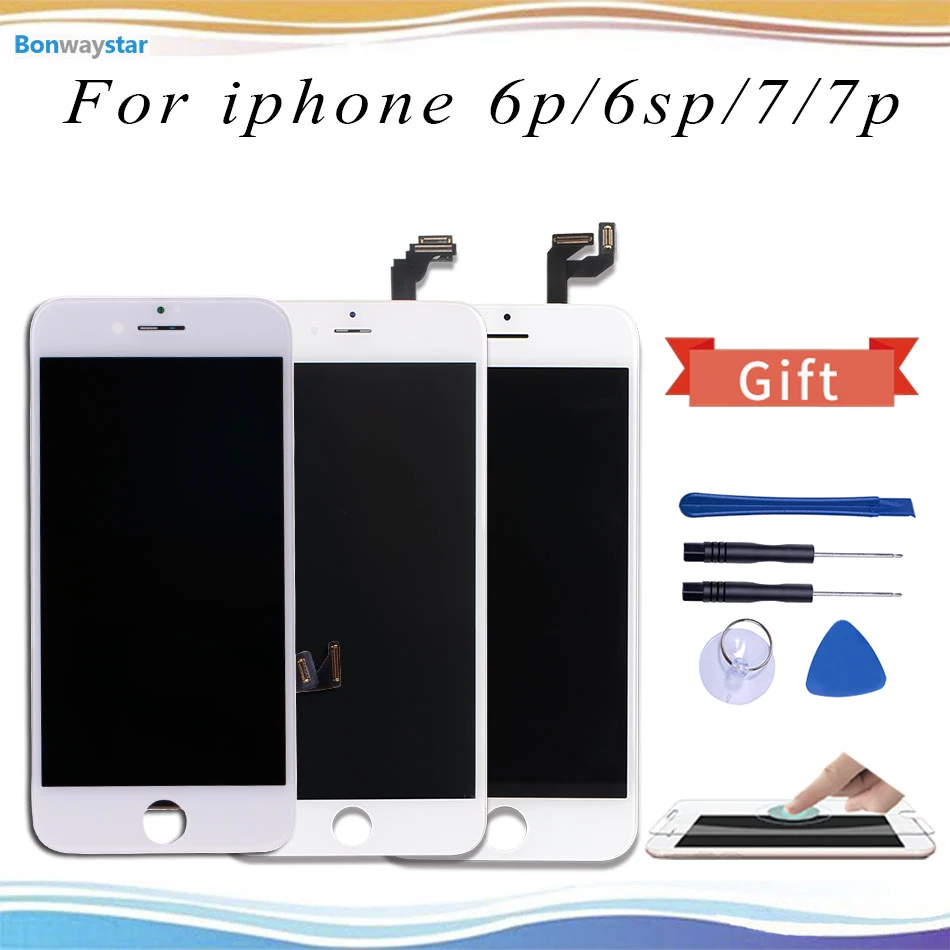 1 шт. сенсорный ЖК экран для iPhone 6 6S plus|Экраны мобильных телефонов| |