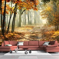 photo wallpaper modern autumn forest 3d wall mural living room bedroom dining room romantic home decor wall painting wall papers