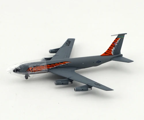 Редкое Специальное предложение 1:400 56278 KC-135E воздушный танкер "Tiger Meet" 108th ARW Коллекционная модель сплава