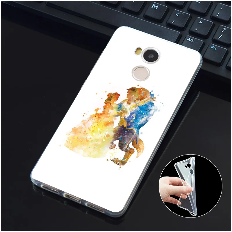 DREAMFOX M397 Beauty And The Beast Soft TPU Silicone Case Cover For Xiaomi Redmi Note 3 4 5 Plus 3S 4A 4X 5A Pro Global |