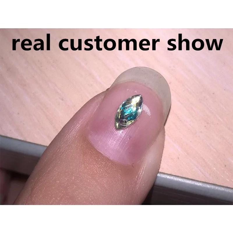 Новый 100 шт./компл. кристалл АВ нейл-арта стразы 2 размера модная женская обувь с