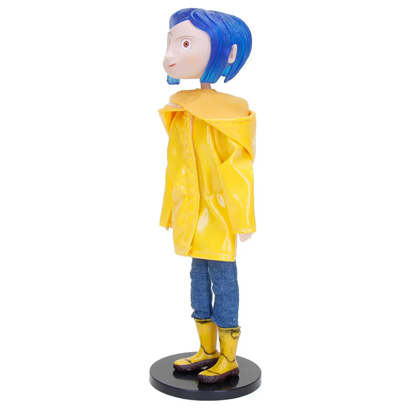 NECA Coraline &amp the Secret Door dolls 18 см желтый дождевик версия девочка Кэролайн