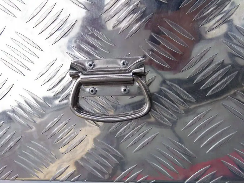 Алюминиевый ящик для хранения инструментов 23 &quotx 11&quot x 10 &quot багажника грузовик