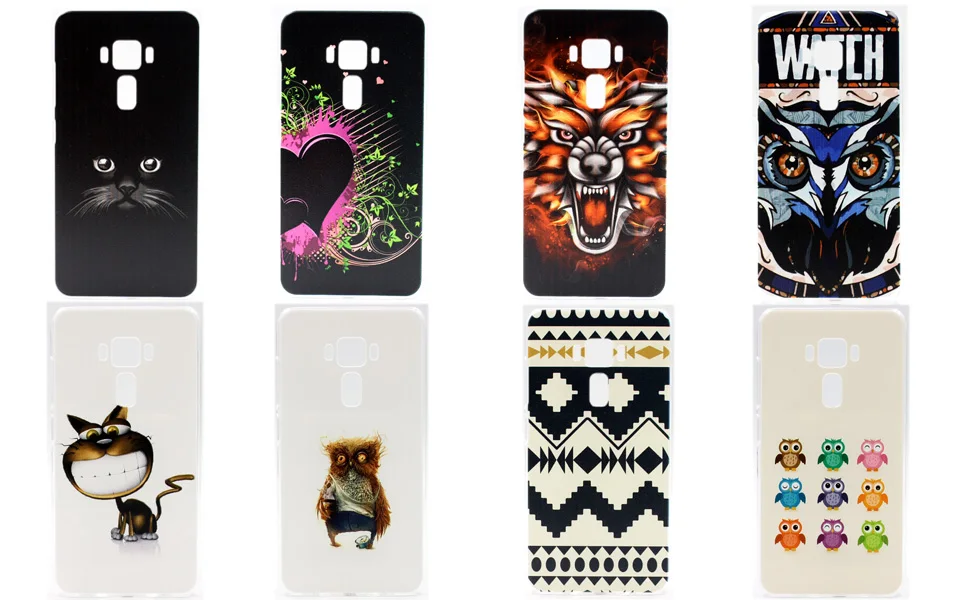 Дело Телефон Обложка для ASUS Zenfone 3 zenfone3 Z012D ZE552KL ZE 552KL 552 ZE552 Мягкие TPU аргументы за