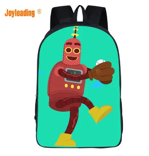 Joyloading стильный мультяшный милый детский рюкзак с роботом школьный школьная
