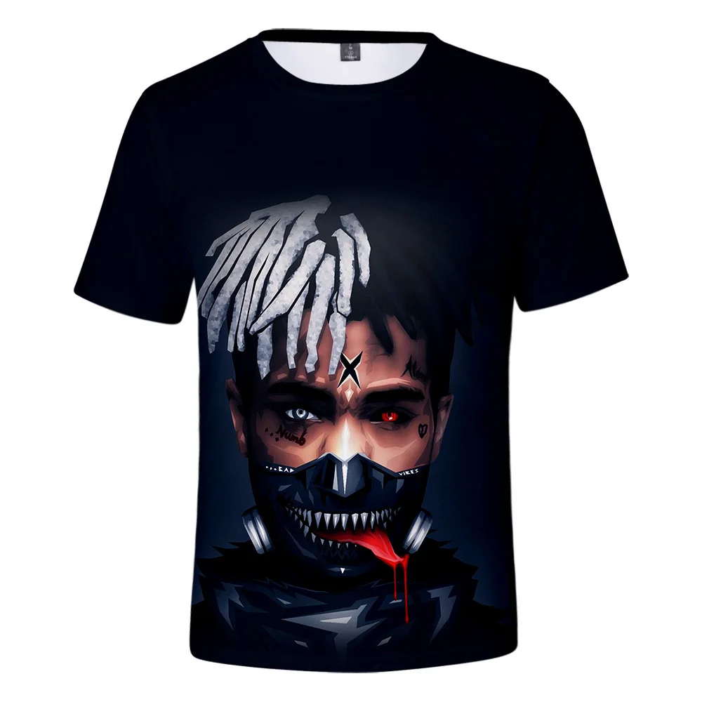 3D Xxxtentacion футболка для мужчин и женщин певица Rip xxxtentacion в стиле хип хоп реперские