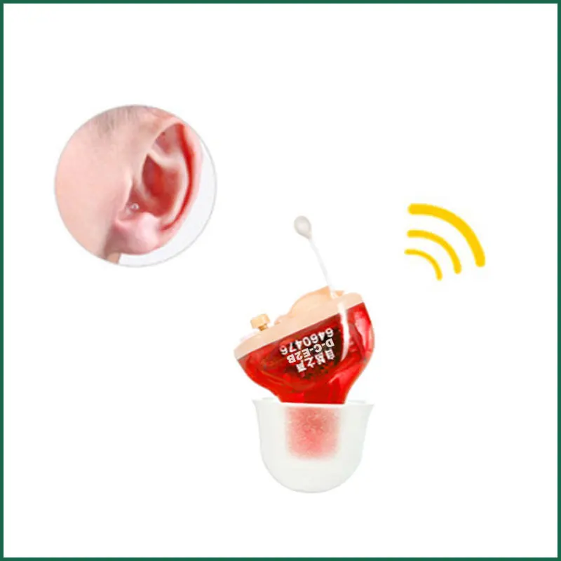 Right Ear 8 каналов CIC слуховой аппарат слуховые устройства Мини невидимые цифровые звуковые усилители для пожилых людей полный в канал слуховой аппарат устройство - Цвет: Right Ear