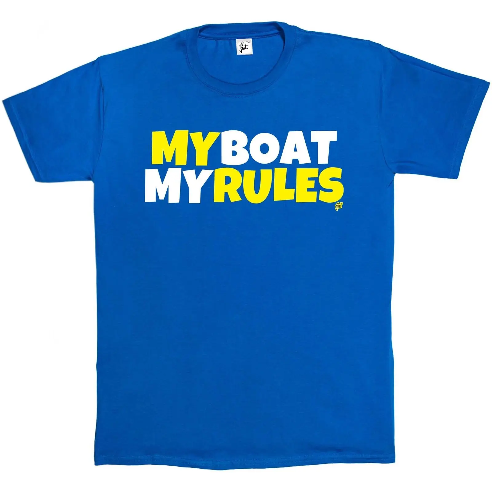 Мужская футболка с надписью My Boat Rules модная недорогая подарок на Рождество