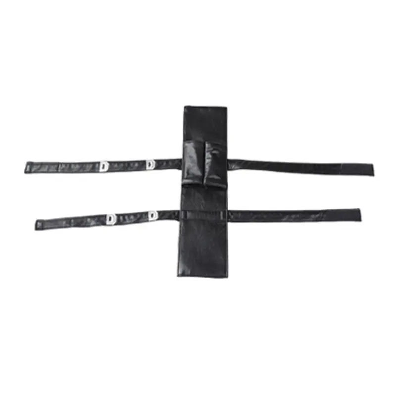 Leg band with Bag Сорвиголова Косплэй Мэтт Мёрдок костюм куртка супергероя наряд реквизит для взрослых Для мужчин Хэллоуин вечерние полный набор индивидуальный заказ - Цвет: Leg band with Bag