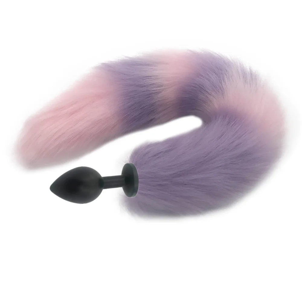 Anal Sex Toys Fox Tail Plug Metal Butt Insert Anus Dilator Flirt Cosplay for Women Men H8-229D | Красота и здоровье