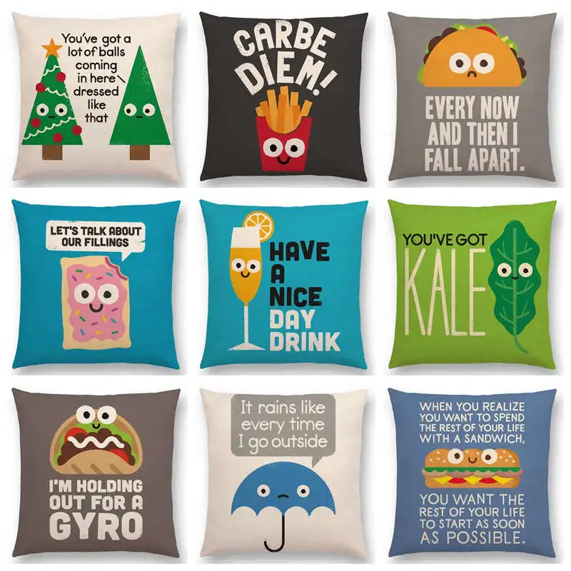 Горячая продажа Забавный мультфильм счастливый каждый день картофель фри