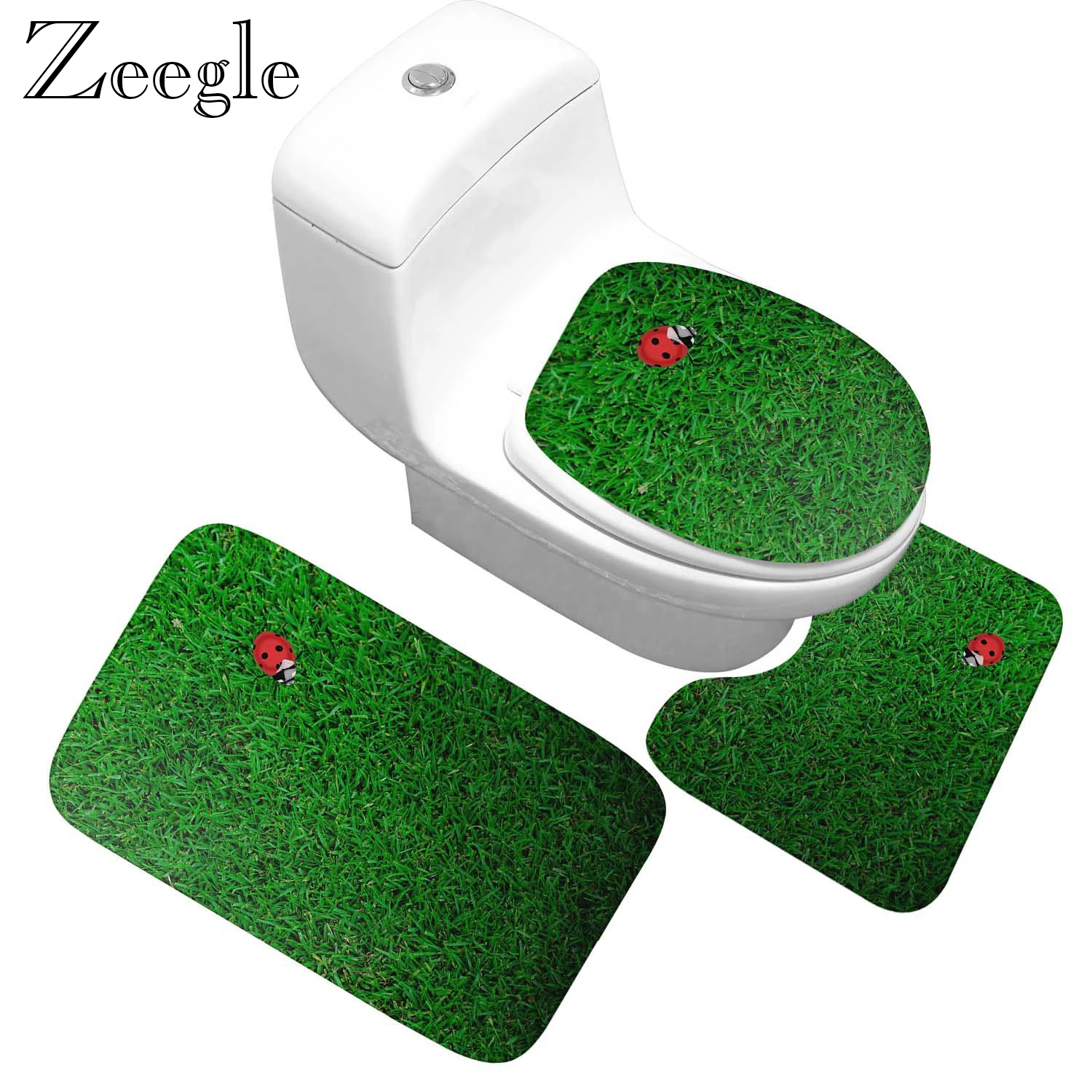 Zeegle 3 салфетками из микрофибры для чистки оптических коврики ванной комнаты