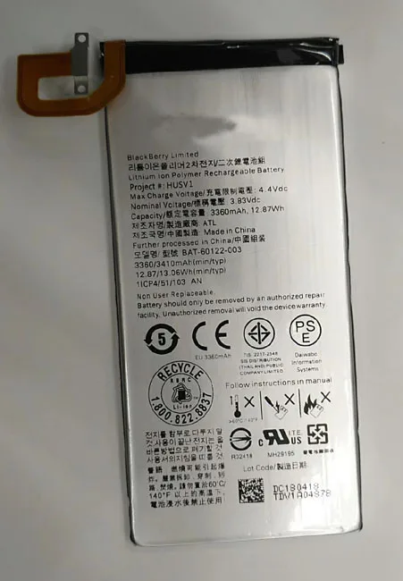 100% оригинальное высокого качества Защитное стекло для BlackBerry Priv мобильный