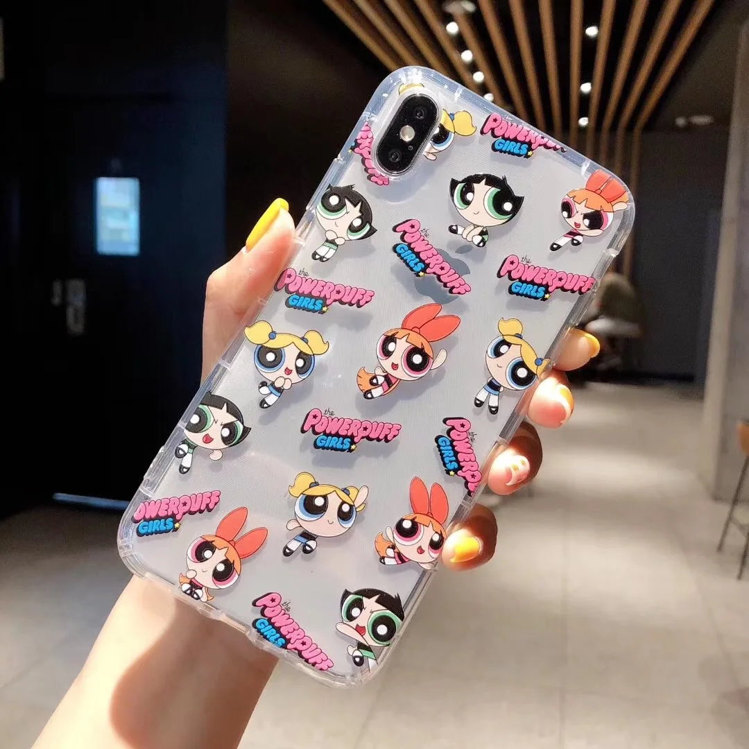 Милый мощный пуф для девочек полицейский INS чехол телефона iphone Xs MAX XR X 6 S 7 8 plus