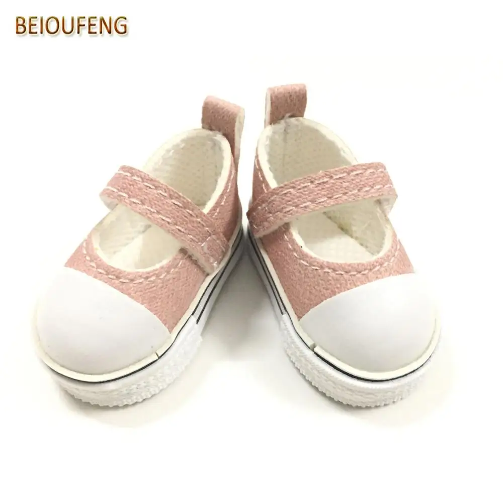 Pink PU Shoes BEIOUFENG 5 см кроссовки обувь для 1/6 BJD кукла мини кукла обувь для России DIY кукла аксессуары ручной работы, модная спортивная обувь - Цвет: Pink PU Shoes
