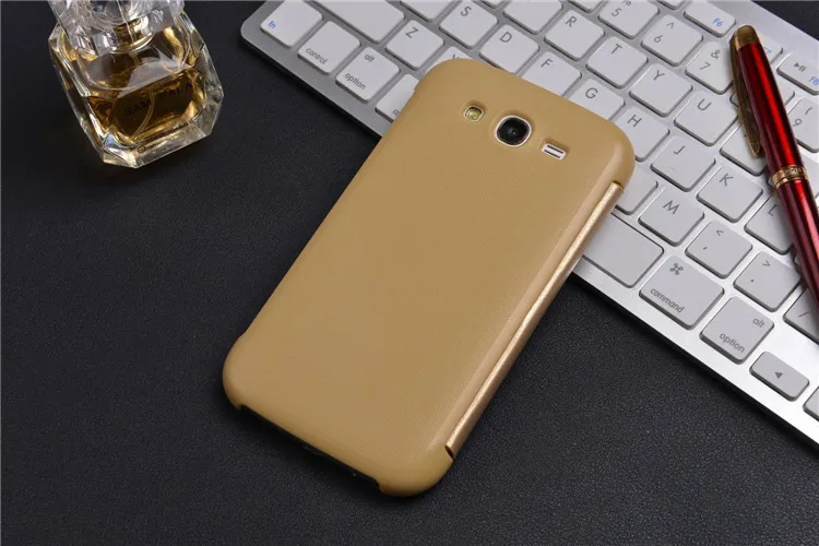 Для samsung Galaxy Grand Neo Plus I9060i I9060 i9082 роскошный чехол с окошком из искусственной кожи чехол с откидной крышкой