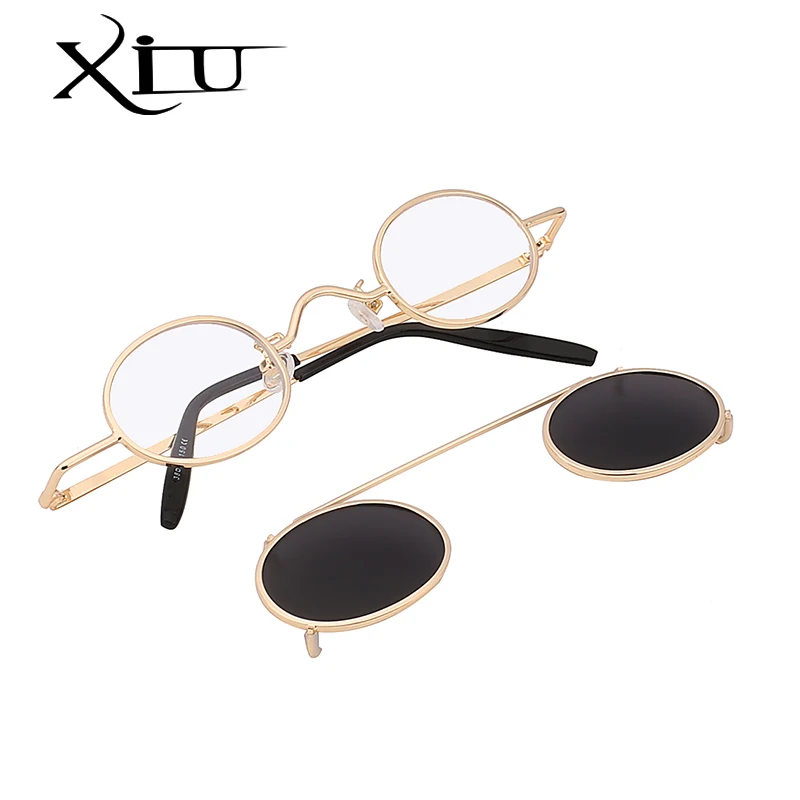 Солнцезащитные очки XIU в стиле стимпанк для мужчин и женщин брендовые