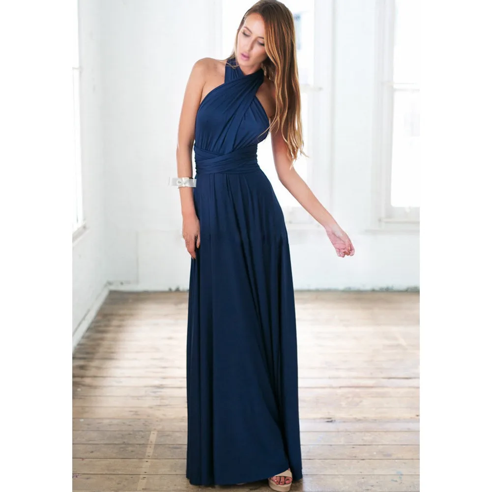Женское длинное кружевное платье для выпускного вечера элегантное вечернее