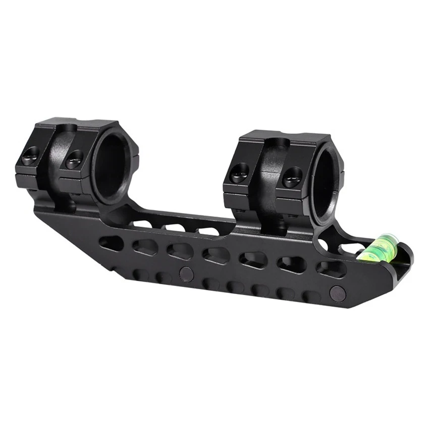 

25/30mm Tactical Scope Mount 30mm Dual Ring Cantilever Riflescope Mount with Level Instrument For 20mm Rail Scope Mount 5038#