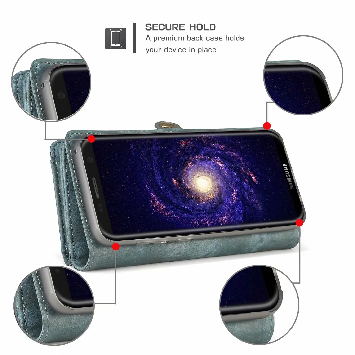 Для Coque Galaxy S8 Plus чехол s Премиум Ретро кошелек на молнии кожаный чехол-книжка Магнитный чехол для samsung S8 S8 Plus S9 S7Edge