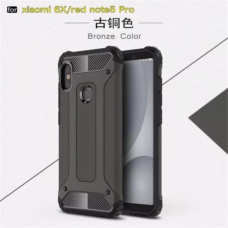 Гибридный армированный Ударопрочный силиконовый чехол из ТПУ для Xiaomi Redmi Note 5 Pro 99