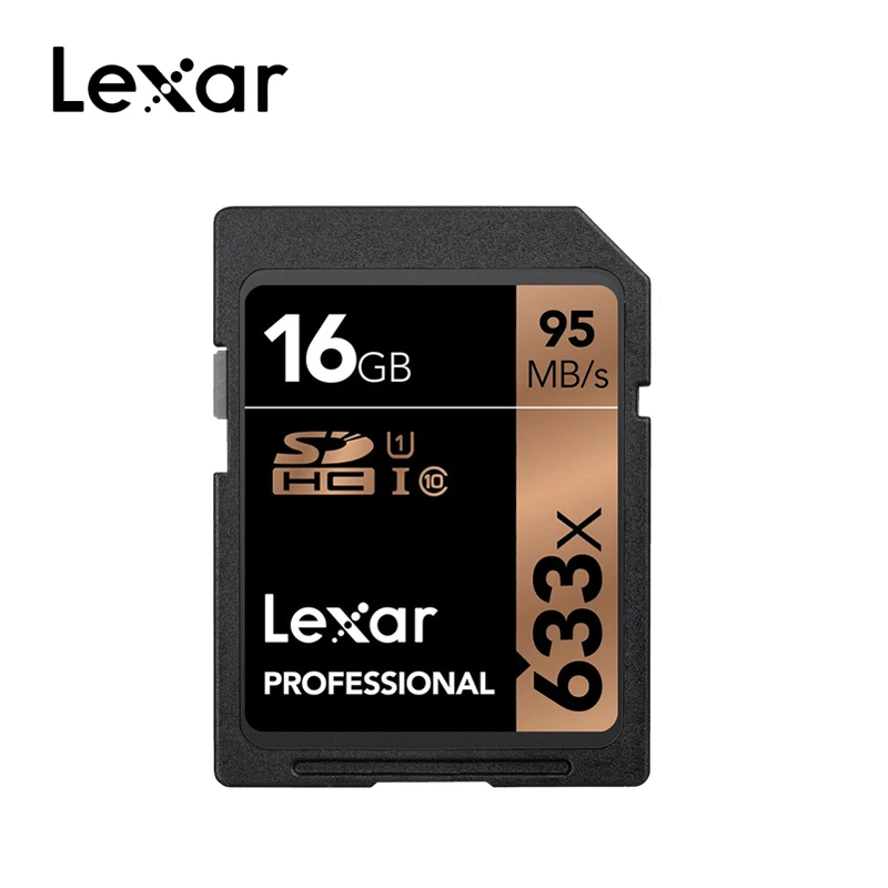 Высокоскоростная карта памяти Lexar 633X 16 ГБ 32 64 класс 10 SDHC SDXC U3 sd 128 256 512 1 ТБ