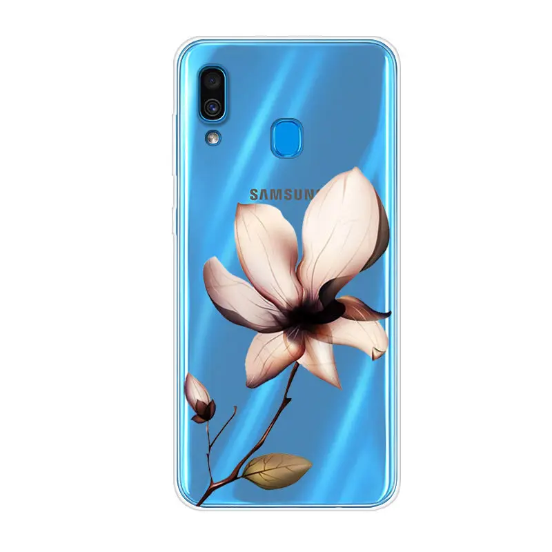 Чехол для Samsung Galaxy A20 силиконовый мягкий чехол из ТПУ телефона A205F A205 A 20 Φ A50 A30 A40 A70 |
