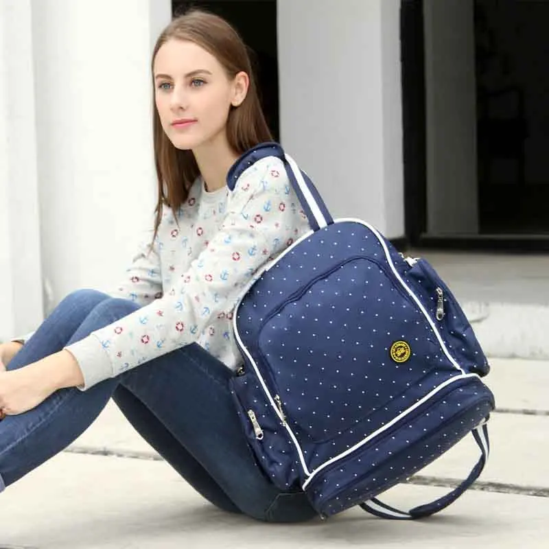 Горячая 300D Водонепроницаемый Оксфорд большая емкость сумка для подгузников мать