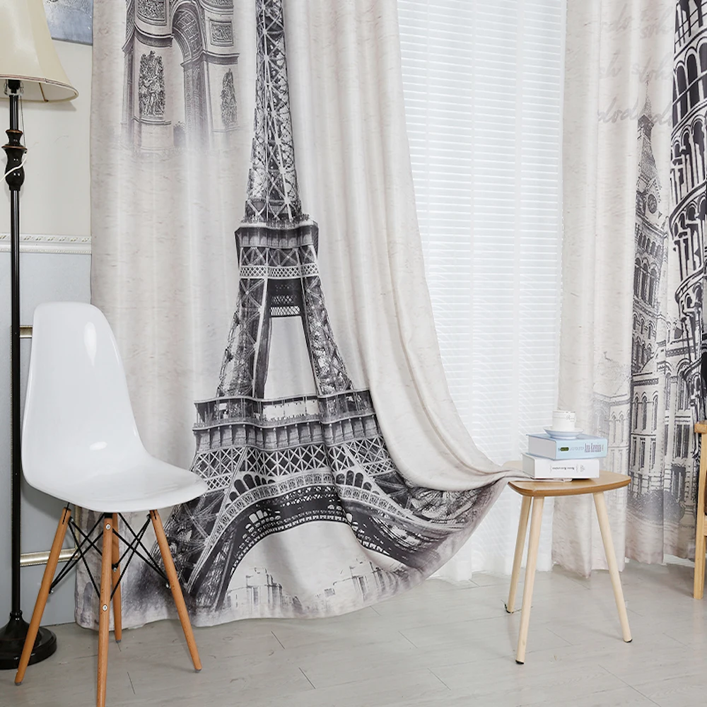 Выполненная на заказ 2х люверс оконная драпировка занавеска для детской комнаты