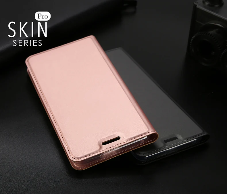 Магнитный кожаный чехол-книжка для Xiaomi Mi A2 Lite чехол-бумажник чехол мобильного