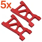 Нижний рычаг 2P 23606 Himoto M606, Алюминиевый, для подвески E18 Elcetric 118 RC Car Spino металлические детали для модернизации, 5 пар