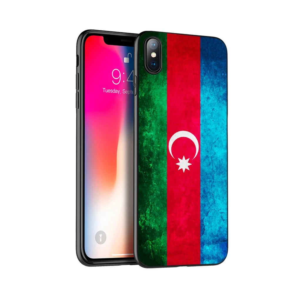 Черный чехол из ТПУ для iphone 5 5s SE 2020 6 6s 7 8 plus x 10 XR XS 11 pro MAX с российским флагом