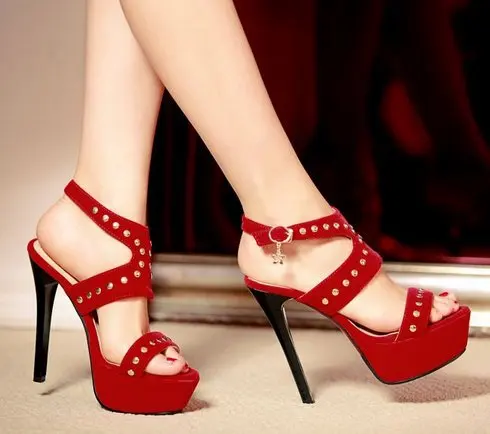 Бесплатная доставка качественные босоножки на высоком каблуке модная женская