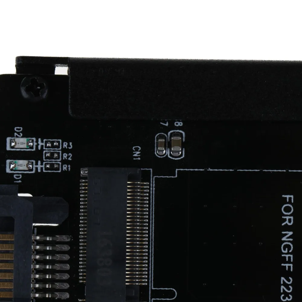 Металлический Чехол B + M key M.2 NGFF SSD до 2 5 SATA 6 ГБ/сек. адаптер с гнездом m2 для 2230/2242