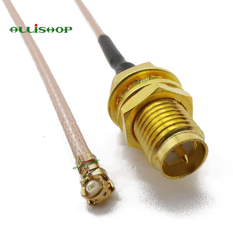 Антенный Разъем AlliSHOP ipx pigtail rp sma гнездо броши в ipex u.fl кабель 20 см 25 30 50