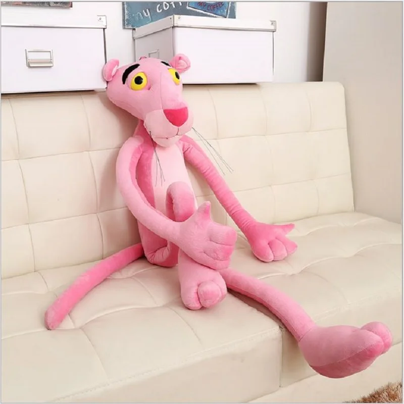 

1Pcs 50cm Pink Panther Plush Toys Cute Sofa Decorations Stuffed Animal Kids Gift For Babys#ML0192