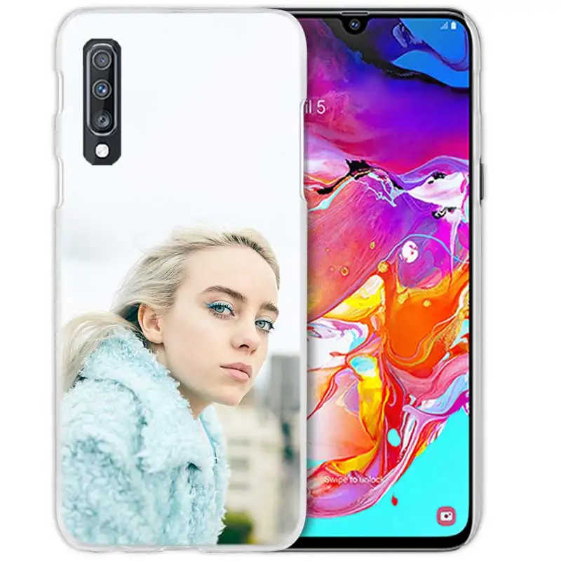 11 Billie Eilish музыка певица чехол для samsung Galaxy M40 A50 A80 A70 A60 A40 A30 A20e A10 J4 J6 плюс J8 жесткий чехол из ПК для телефона - Цвет: 11