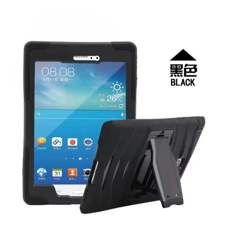 Для samsung Galaxy P350 Чехол-Броня с подставкой для samsung Galaxy Tab A 8,0 чехол T350 T355 P355 чехол s для samsung Tab A 8,0