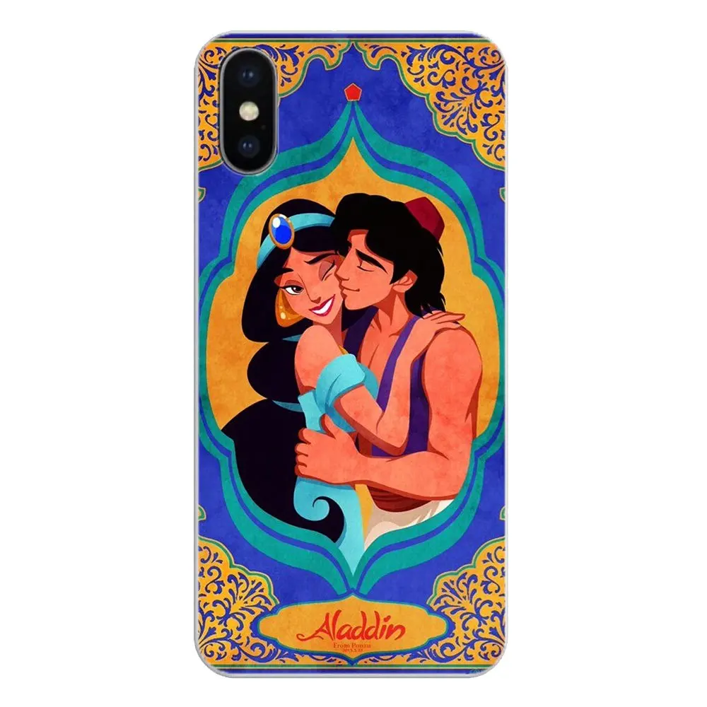 Capa Aladdin and Princess Jasmine Soft Covers For Huawei G7 G8 P7 P8 P9 Lite Honor 4C 5X 5C 6X Mate 7 8 9 Y3 Y5 Y6 II 2 Pro 2017 |