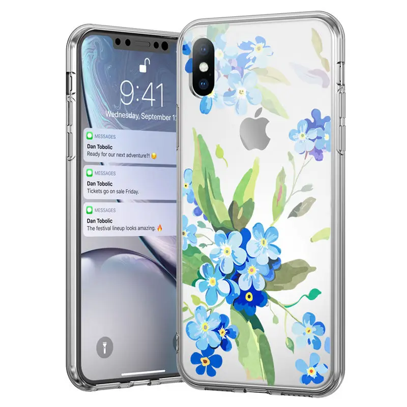 4709 Мягкий силиконовый чехол Ottwn для iPhone 11, 7, 8, 6, 6S Plus, 5, 5S, SE, Ретро стиль, листья, цветы, чехол для телефона s, для iPhone XR X XS Max, задняя крышка - Цвет: 4709
