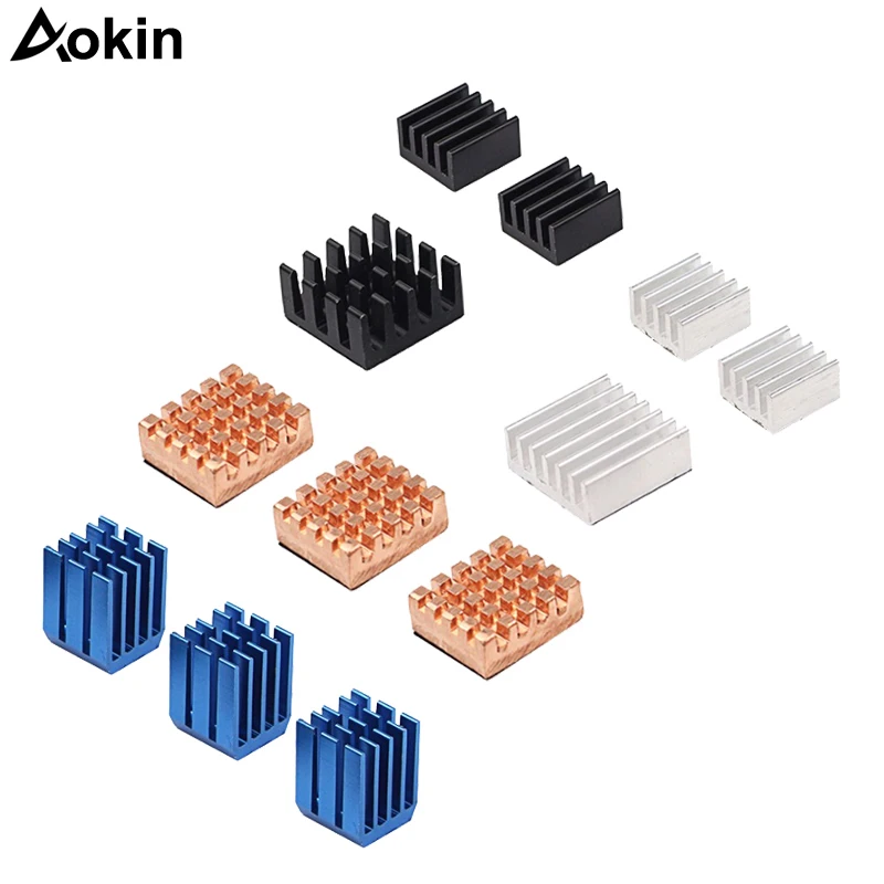 

For raspberry pi 3 cooling fan aluminum Copper heatsink for Raspberry Pi 3 fan Heat sink for Raspberry Pi 3/2/model B/B+