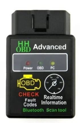 HH OBD BT ELM327 Новейший Супер Мини ELM327 V2.1 автоматический сканер ELM 327 Bluetooth OBD2 для Android Torque OBDII Автомобильный диагностический инструмент - Цвет: HH OBD BT ELM327