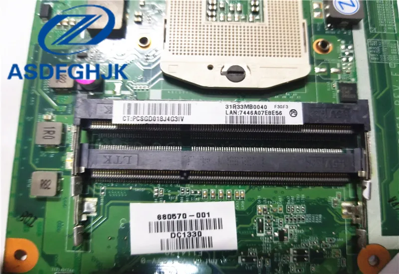 Материнская плата для ноутбука 680569-001 680570-001 680570-501 DA0R33MB6F0 Hp G4 G4-2000 G6 G6-2000 G7 |