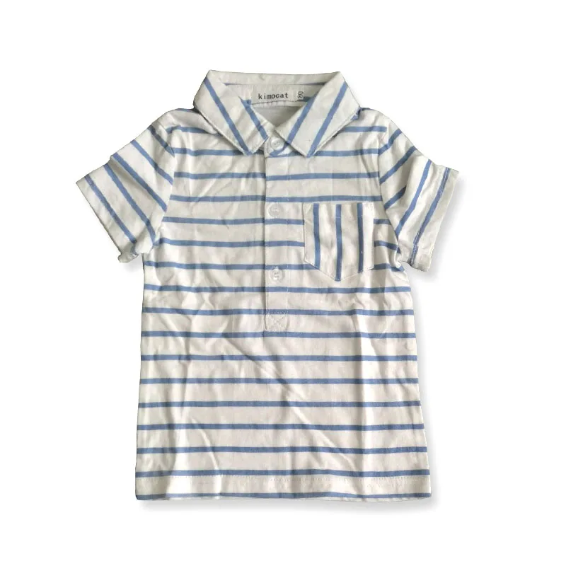 Из 2 предметов Комплект детской одежды для мальчиков футболка в полоску